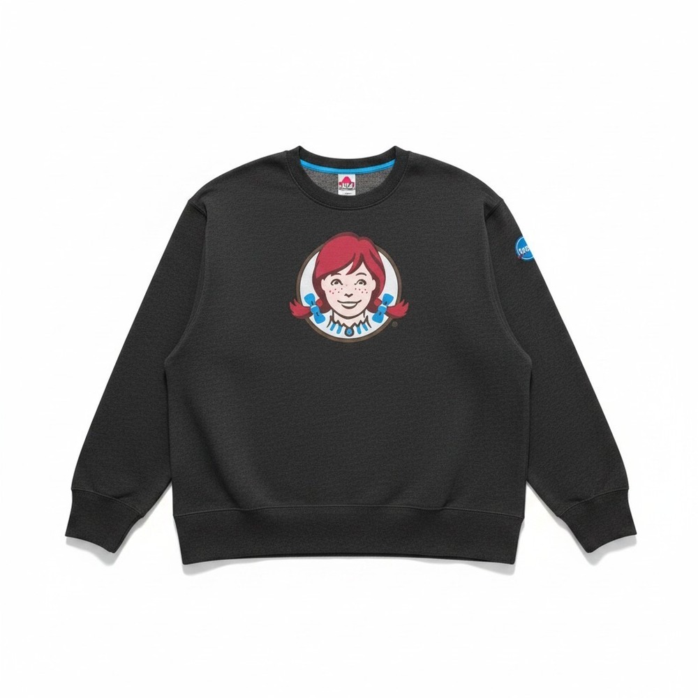 Barco Uniforms Wendy's NCAA Sweatshirt Unisex 3XL Charcoal Gray Official